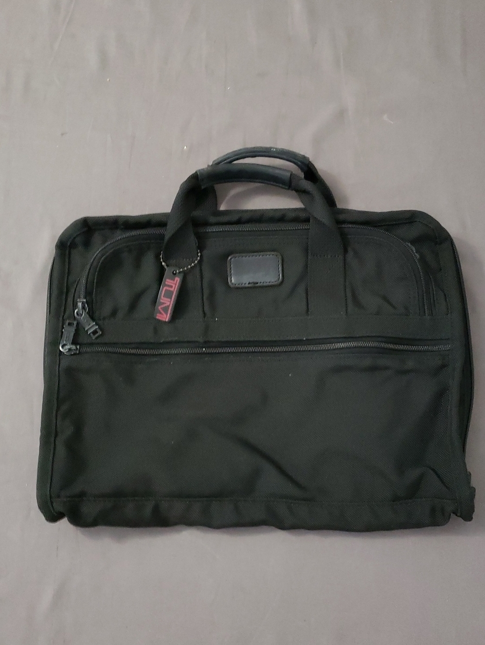 TUMI Black Ballistic Nylon Laptop Briefcase Messenger Bag Business Travel 2603D3